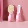 2Pcs Set Baby Care Comb - Anti-scratch Boy & Girl Hairbrush - Newborn Hair Brush, Infant Comb & Head Massager