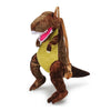 Plush Dinosaur Crossbody Bag Large Capacity Cute Cartoon Kids School Backpack Gift