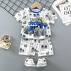 Summer Baby Clothes Set – Casual Baby Boy Clothing Set with T-shirt & Shorts – Kids Unisex Short Sleeve Sports Outfit – Infant Baby Girl Clothes