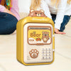 Electric ATM Money Bank Automatic Roll Cash Security Box Kids Piggy Bank with Password Lock Birthday Gift