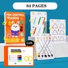 Magical Reusable Tracing Workbook for Kids Pen Control Montessori Practice