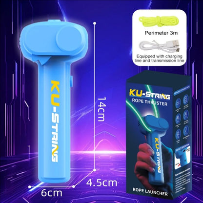 Rechargeable Glow-in-the-Dark Electric Rope Spinner Toy — Interactive Outdoor Decompression Toy for Kids & Pets
