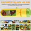 Kids Dinosaur Projection Flashlight Night Light - Educational Bedtime Star Sky Projector (5.12 in / 13 cm)