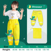 Waterproof Girls BWaterproof Toddler Rain Pants Windproof Mud Trousers Cartoon Dinosaur Unicorn