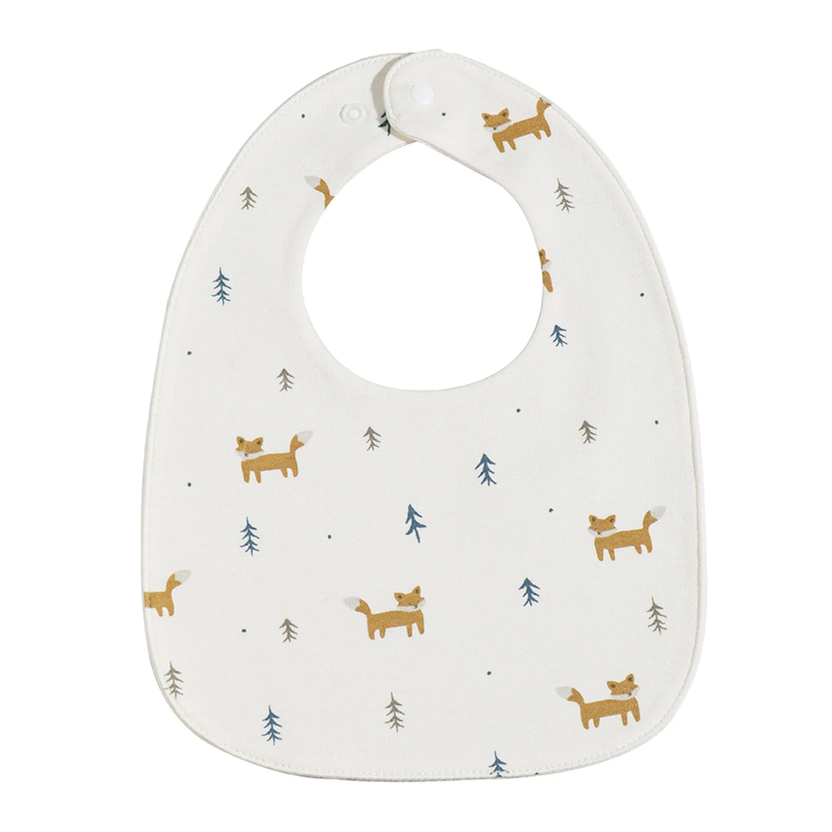 INSULAR 3-Layer Baby Bibs & Burp Cloth Set – Soft Cotton Adjustable U-Shape Feeding Bib for Newborns & Infants, Saliva Towel & Rice Bag - Kidzy Market