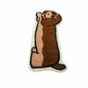 Long Plush Cartoon Cat Rug - Soft Non-Slip Machine Washable Floor Mat for Bedroom & Living Room