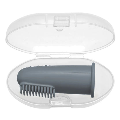Baby Soft Finger Toothbrush - BPA-Free Food Grade Silicone Infant Oral Care Brush
