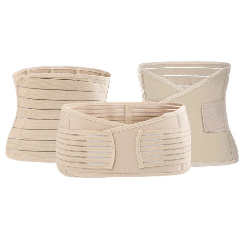 3-In-1 Postpartum Abdominal Belt, Three Piece Set for Pregnant Women, Breathable Waist Cinching and Body Shaping Belt