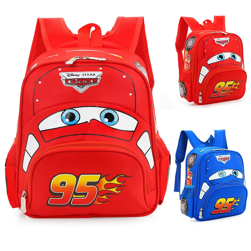 Disney Car Children's Backpack – Safety Kindergarten Bag for Boys, Primary School Backpack for 3-6 Years Old - Kidzy Market