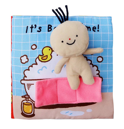 Soft Baby Cloth Quiet Book – Early Educational Learning Puzzle Toy for Toddlers (6-24 Months)