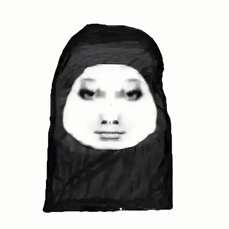 3D Seamless Kids Face Mask – Funny Celebrity Printed Ice Silk Sunscreen Head Scarf, Full-Face Neck Gaiter for Halloween Cosplay & Outdoor Sports (1-Pack)