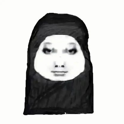 3D Seamless Kids Face Mask – Funny Celebrity Printed Ice Silk Sunscreen Head Scarf, Full-Face Neck Gaiter for Halloween Cosplay & Outdoor Sports (1-Pack)