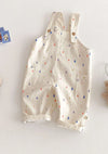 2025 Spring Kids Overalls – Polka Dot & Striped Jumpsuit for Children (Fashion Play Suit)