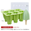 Silicone Spiral Popsicle Molds 4-Cell Reusable BPA Free Ice Pop Maker