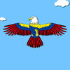 New Fashion High Quality Fishing Rod Kite – Cartoon Miniature Parrot, Eagle, Swallow Kite for Children, Dynamic Kite Toy
