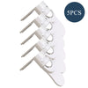 5PCS Child Safety Lock Baby Drawer Lock Baby Safety Home Child Protection Cabinet Anti-pinch Refrigerator Lock Buckle
