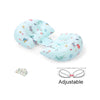 New Cotton Waist Maternity Pillow for Pregnant Women, U-Shaped Full Body Pregnancy Pillow, Pregnancy Cushion Pad