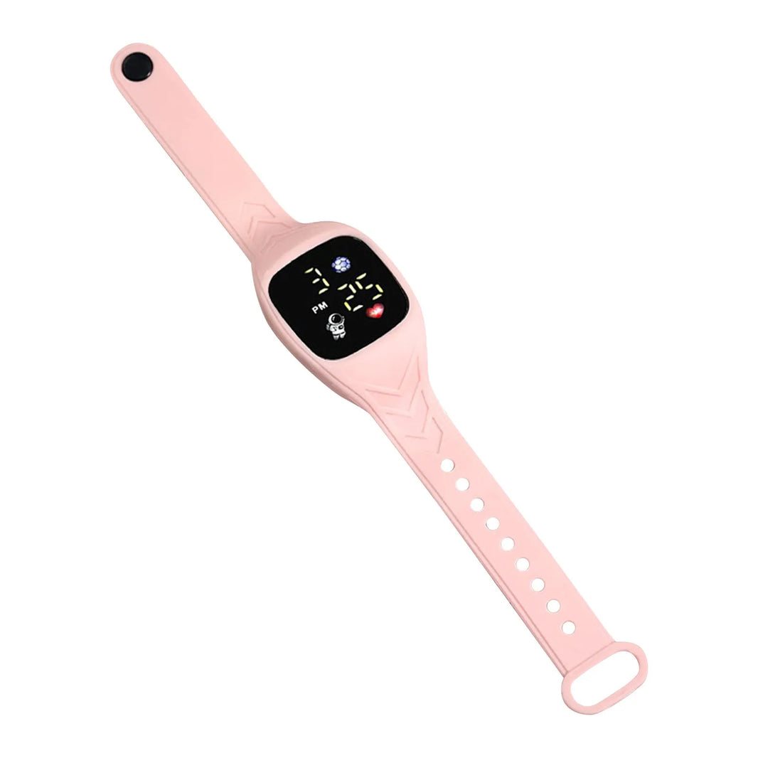 Children’s Sports Electronic LED Digital Watch 24-Hour Outdoor Sports Silicone Strap Football Watch