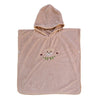 Baby Hooded Bath Towel – Soft Coral Velvet Animal Bathrobe, Warm Swaddle Blanket for Toddlers