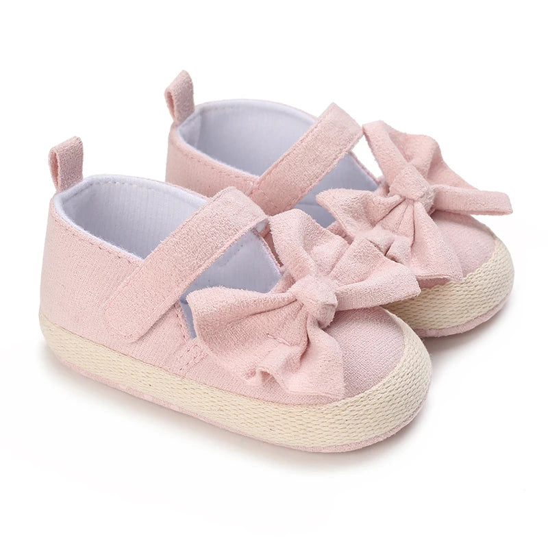 Summer Newborn Infant Baby Girls Princess First Walker Shoes – Soft Sole Sandals & Beach Slippers