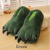Funny Animal Plush Indoor Slippers for Women — Warm Soft Paw, Monster & Dinosaur Claw Slip-On with Rubber Sole