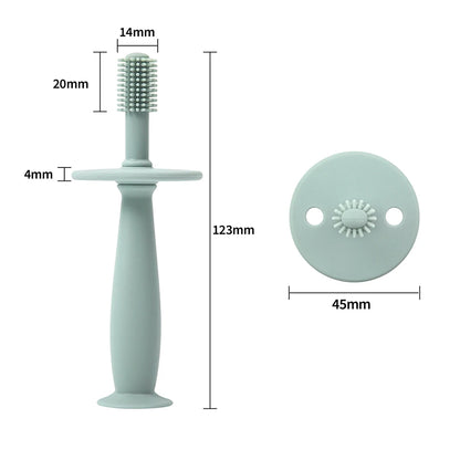 TYRY.HU 1PC Baby Toothbrush 360 Degree Child Toothbrush Teethers Silicone Kids Teeth Oral Care Cleaning
