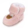 Winter Snow Baby Boots, Cute Bear Warm Booties for Kids, Soft Sole Infant Newborn Toddler Baby Girl Shoes
