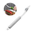 Stainless Steel Vegetable Fruit Coring Tool Pepper Tomato Slicer Rotating Cutter Corers