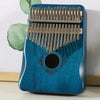 17-Key Beech Kalimba Thumb Piano High-Quality Wood Musical Instrument Gift for Kids with Learning Books