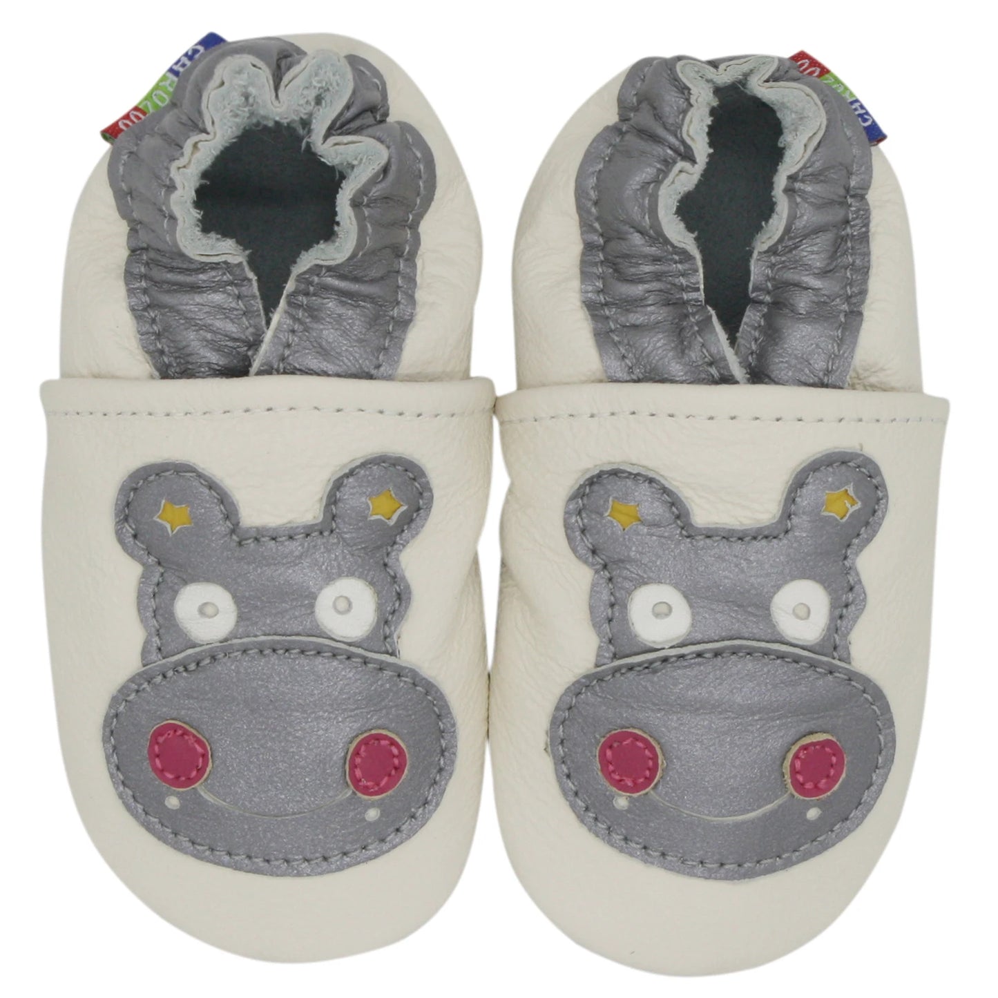 Carozoo Baby Shoes – Leather Children Slippers, Prewalker First Walking Shoes for Newborn Boys & Girls