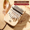 Hluru 8-Key Mini Kalimba Full Solid Wood Thumb Piano Professional Mbira Acacia Musical Instrument for Music Lovers