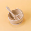 2-Pack Silicone Suction Baby Bowls for Infant & Toddler Feeding and Self-Feeding