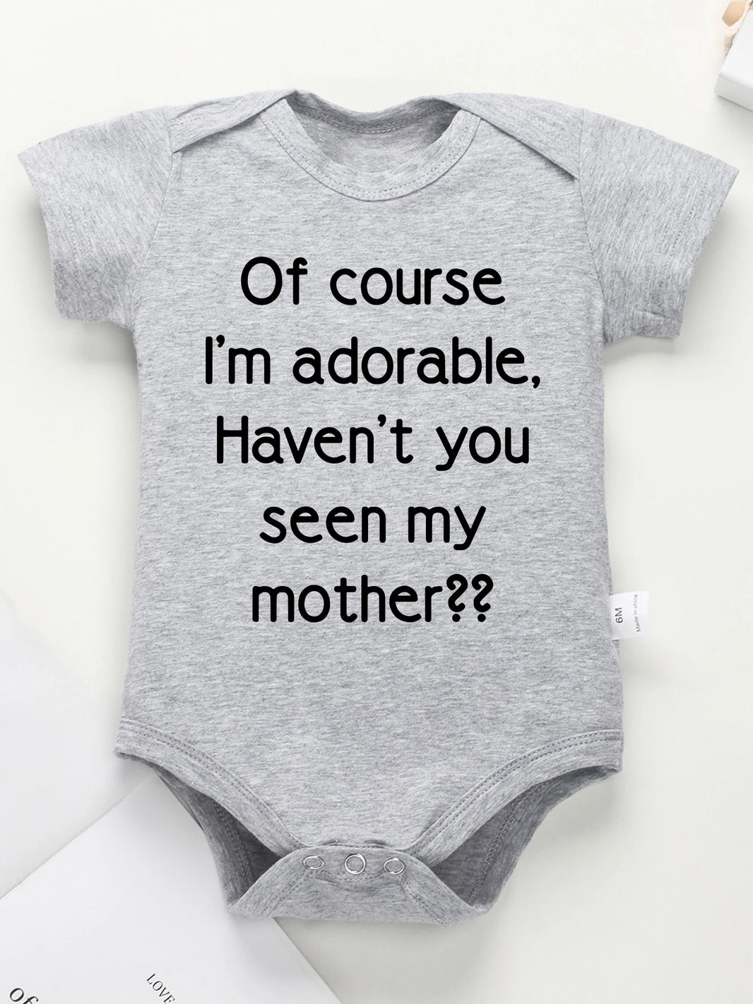 “Nana Never Says No” Rompers Onesie – Baby Boy & Girl Jumpsuit – 0-24M Toddler One-Piece Cute Bodysuit – Trendy Infant Clothes