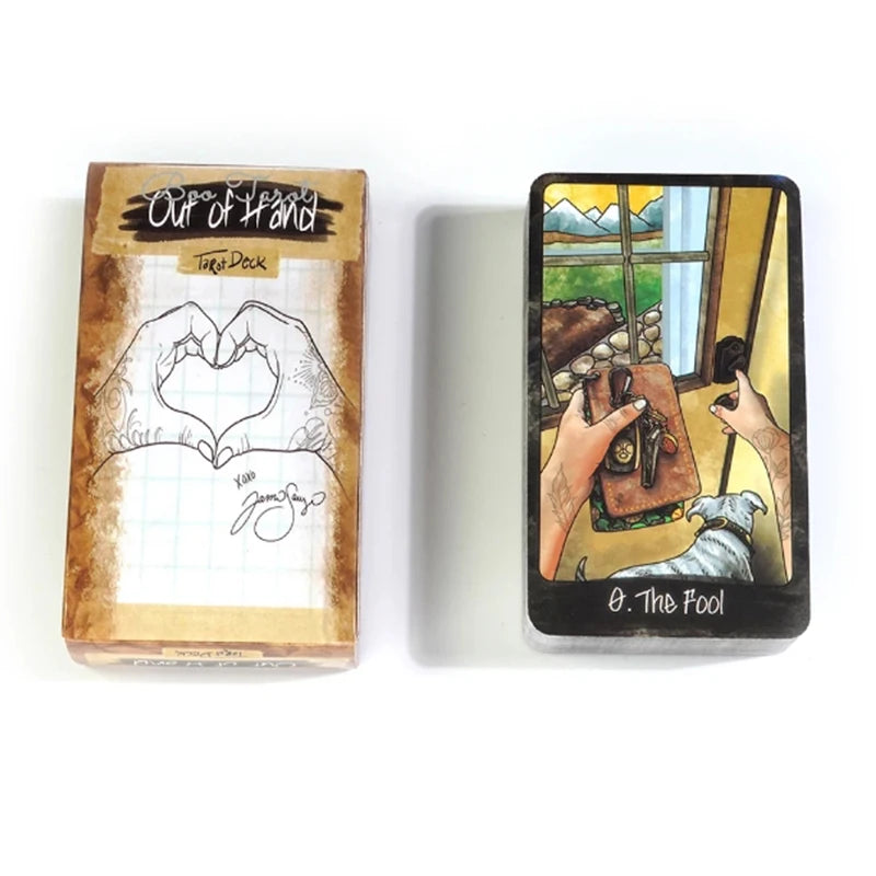 Out of Hand Tarot Deck - 78 Cards, Divination & Fortune Telling Board Game, Family Party Edition