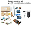 Draw Wall Painting Robot with Cable Plotter, Polar Graph for Arduino, Motor for UNO, Programmable DIY Robot Starter Kit