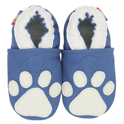 Soft Leather Baby Shoes – First Walkers for Boys & Girls, Skid-Proof Infant Slippers (0-6M to 7-8Y)