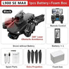 L900 Pro SE Max GPS Drone – 4K Dual HD Camera 5G WiFi FPV Quadcopter with Obstacle Avoidance