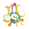 Kids Drum Set for Toddlers 1-3 – Musical Baby Educational Instruments, Includes Microphone, Learning Activities Toy, Perfect Gift for Girls