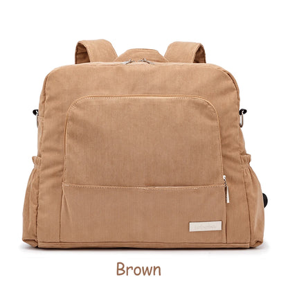 Soboba Corduroy Diaper Backpack – Large Capacity & Multi-Functional for Moms - Kidzy Market