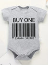 Buy One Get One Free – Twins Fun Cute Baby Bodysuits – Summer Short Sleeve Cotton Newborn Clothes for Boys & Girls – High Quality, Dropshipping Available