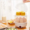 Mini Electric Egg Steamer with Auto Power-Off for Home and Dormitory
