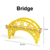 1-Piece Wooden Train Track Accessory – Compatible Railway Piece for Kids Wooden Train Sets, Educational Toy