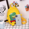 1 PCS Kids Mini Dinosaur Backpack – Anti-Lost Cartoon School Bag for Kindergarten & Toddlers - Kidzy Market