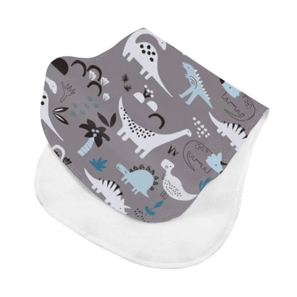 2-Layer Absorbent Burp Cloths – Soft Cotton Baby Bibs for Feeding & Teething - Kidzy Market