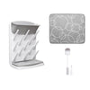 Vertical Bottle Drying Rack, Bottle Brush & Microfiber Drying Mat Set, Newborn Essentials, Baby Registry Must-Haves