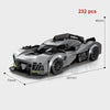 MOC Speed Racing Car Building Blocks Set — Small Studded Sports Car Garage Toy