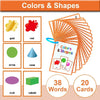 Montessori English Words Learning Cards – Early Education Teaching Aids for Kids and Classroom Use