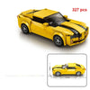 MOC Speed Racing Car Building Blocks Set — Small Studded Sports Car Garage Toy