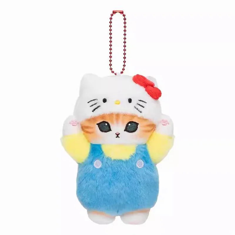 Sanrio Hello Kitty Gudetama Kero Kero Keroppi Plush Backpack Pendant Keychain Gift