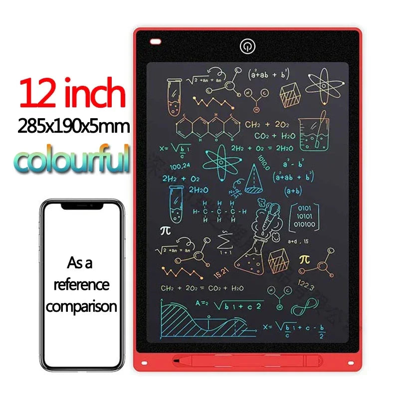 10/12-Inch LCD Writing Tablet – Graffiti Sketchpad and Magic Drawing Board for Kids, Handwriting Blackboard Toy Gift